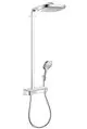 Hansgrohe-HG-Showerpipe-Raindance-Select-chrom-mit-Kopfbrause-Raindance-E-Air-3jet-300mm-27127000 gallery number 1